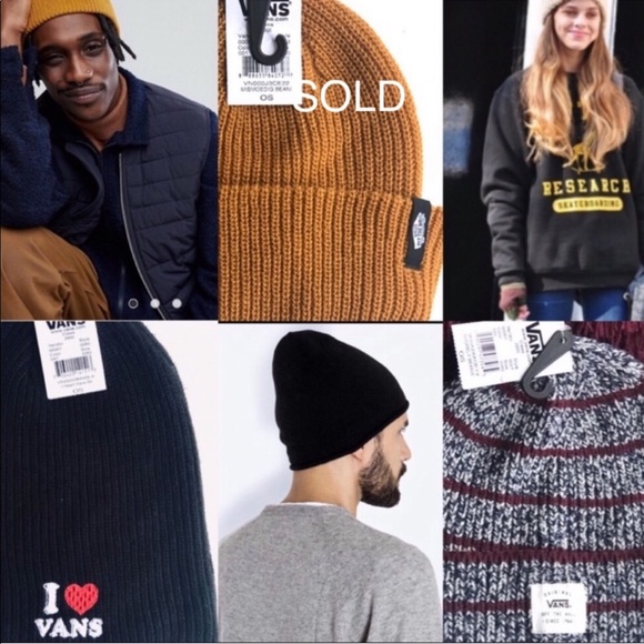 🆕Pick 2💝VANS Unisex Beanie Headband Bundle - Picture 1 of 8